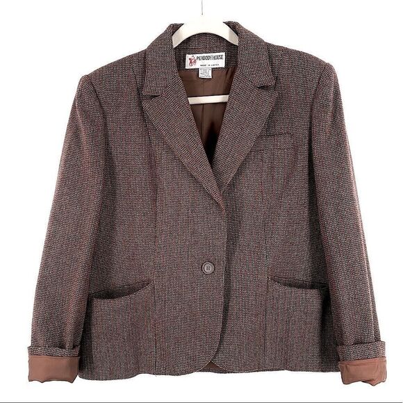 Peabody House Vintage wool blend Jacket M - Picture 1 of 4